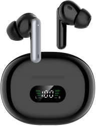 Casti Wireless IQuality® JEY9 Alien Black cu Active Noise Cancelling si Bluetooth 5.3 pentru Muzica si Jocuri. 