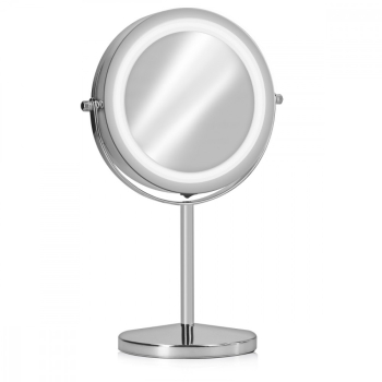 Oglinda Cosmetica cu suport Iluminare LED marire 7x reglabila 43104 