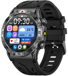 Ceas Smartwatch iQuality® Military Edition Rezistent la Apa 1ATM 