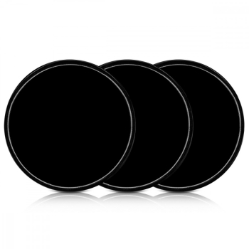 Set 3 Suporti antiderapanti pentru bord Kwmobile Negru Silicon 43408.01 