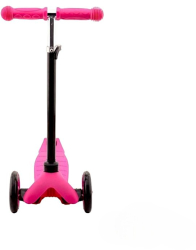 Trotineta pentru Copii cu 3 Roti Reglabila pe Inaltime Scooter Roz 