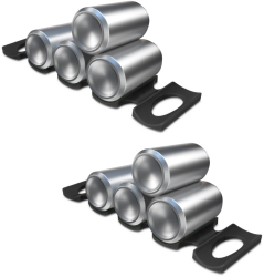 Covoras organizator pentru doze si sticle Kwmobile Negru Silicon 50329.01 