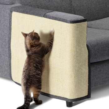 Protectie impotriva zgarieturilor pentru Pisici 60x70 cm Sisal Gri 47363.01