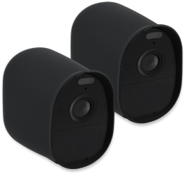Set 2 Huse pentru camera de supraveghere Arlo Essential Spotlight Kwmobile Negru Silicon 55853.01 