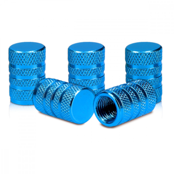 Set 5 Capace pentru valva Kwmobile Albastru Metal 41665.23
