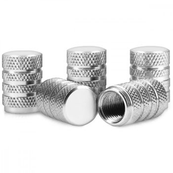 Set 5 Capace pentru valva Kwmobile Argintiu Metal 41665.35 