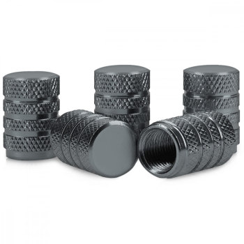Set 5 Capace pentru valva Kwmobile Gri Metal 41665.73