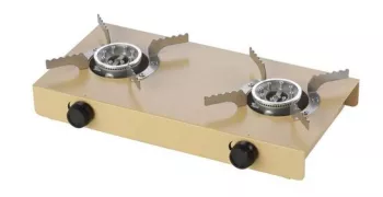 Aragaz smart camping portabil 2 arzatoare 3 kW pentru doza de gaz de 5/10 kg Meva 