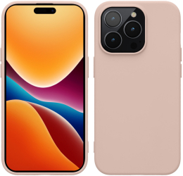 Husa Kwmobile pentru Apple iPhone 14 Pro Silicon Crem 59081.225 