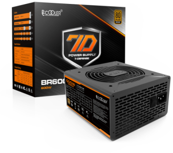 Sursa PcCOOLER GI-BR Series GI-BR600 600W 80+ Bronze Negru