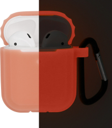 Husa kwmobile pentru Apple Airpods 1/Airpods 2 Silicon Roz 57659.10 
