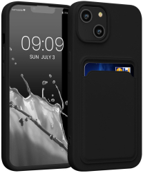 Husa Kwmobile pentru Apple iPhone 14 Silicon Negru 59112.01 
