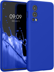 Husa kwmobile pentru OnePlus Nord 2 5G Silicon Albastru 56070.134 