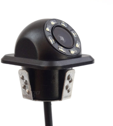 Camera video fata/spate marsarier incastrabila fi18mm 8 LED-uri oblica HD305 