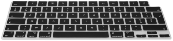 Folie tastatura Kwmobile pentru Apple MacBook Pro M2 16 2023 /MacBook Pro M3 16 2023 Negru Silicon KWM000025BW001C 