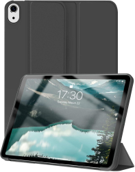 Husa Ultra Slim pt. iPad Air 11 6th Gen. M2 2024 Silicon TPU Smart Cover - Negru 