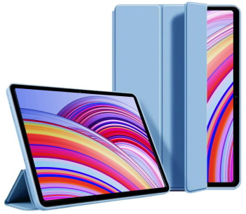 Husa Ultra Slim pt. tableta Xiaomi Redmi Pad Pro 12.1 - Silicon TPU Smart Cover - Ice Blue 