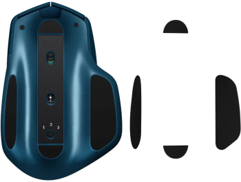 Autocolant picior mouse Kwmobile pentru Logitech MX Master 2S Negru PVC KWM0000258J001C 