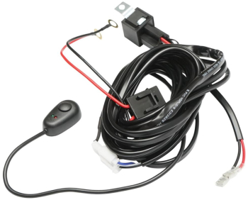 Cablu cu buton si releu pentru proiector 3 metri 12V/40A 480W 