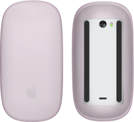 Husa mouse Kwmobile pentru Apple Magic Mouse 1/Magic Mouse 2 Mov Silicon KWM000020DM005C 