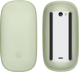 Husa mouse Kwmobile pentru Apple Magic Mouse 1/Magic Mouse 2 Verde Silicon KWM000020DM006C 