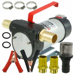 Pompa electrica transfer ulei combustibil lichid 24V 50Lmin V80168 