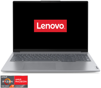 Laptop Lenovo ThinkBook 16 G7 ARP WUXGA IPS AMD Ryzen 7 7735HS 16GB DDR5 512GB SSD AMD Radeon 680M No OS Arctic Grey 