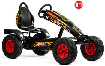 Kart cu pedale Dino Cars Hot Rod BF1 