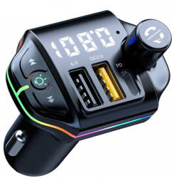 Modulator auto A10 BT FM Handsfree USB 20W 