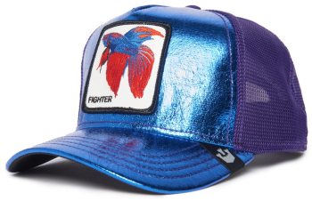Sapca Goorin Brothers Trucker Blue Light Fighter 