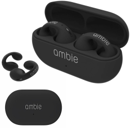 Mini Casti WireLess Sportive cu Suport AMBIE 