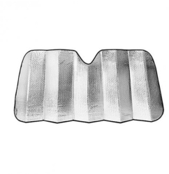 Parasolar folie aluminiu parbriz 2 fete 70 cm x 150 cm 