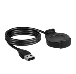 Cablu de incarcare cu Magnet Plug 4pini compatibil cu smartwatch Huawei watch 2 Negru 
