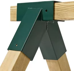 Coltar forma patrata unghi drept Verde 