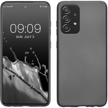 Husa kwmobile pentru Samsung Galaxy A52/Galaxy A52 5G/Galaxy A52s 5G Silicon Gri 54351.232 