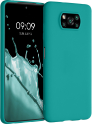 Husa pentru Xiaomi Poco X3 NFC / Poco X3 Pro Silicon Verde 53482.57 kwmobile 