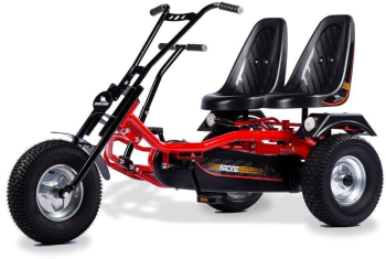 Kart cu pedale 2 Rider ZF rosu/negru