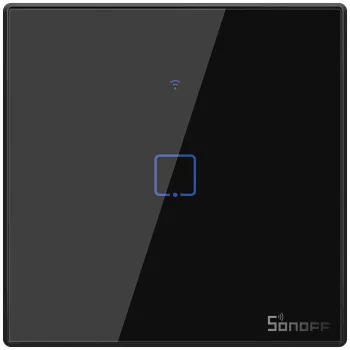 Intrerupator Smart cu Touch WiFi + RF 433 Sonoff T3 EU TX 1 canal 