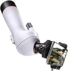 Luneta Terestra Eagle 20-60x60 ED Profesionala HD cu Trepied si Geanta de Transport pentru Vanatoare Alb 