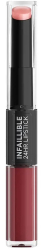 Ruj de buze rezistent 24h cu finisaj lucios LOreal Paris Infaillible 502 Red To Stay 5.7 g