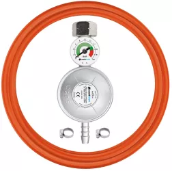 Set reductor propan butan cu manometru Cellfast furtun 2m 