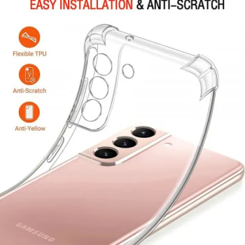 Husa antisoc Samsung Galaxy S21 FE 5G silicon transparent TSHP 