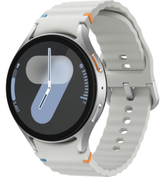 Smartwatch Samsung Galaxy Watch 7 44 mm GPS Silver aluminum case Silver strap
