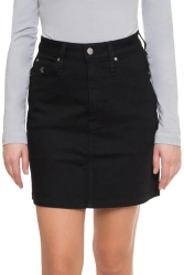 Fusta mini Calvin Klein Jeans J20J217490 Negru 29