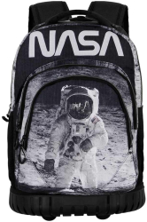 Ghiozdan Troler NASA Astronaut 47 x 32 x 27 cm 47 x 32 x 27 cm Negru/Alb 