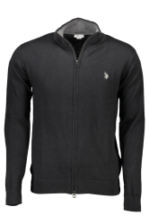 Hanorac barbati cu fermoar U.S. Polo Assn. Negru 2XL INTL 