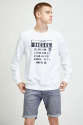 Hanorac barbati Diesel SEGR-S-GIRK Alb 2XL INTL 