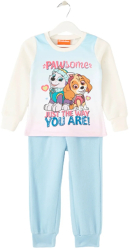 Pijamale lungi Paw Patrol model 52041837 Albastru deschis 2 ani 92 CM 
