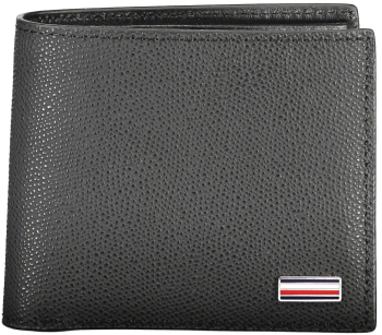 Portofel Tommy Hilfiger AM0AM08606 Negru 12 x 10 x 2 cm 