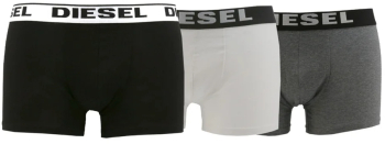 Set 3 Boxeri barbati Diesel KORY CKY3 RIAYC E5035 Negru/Alb/Gri M INTL 